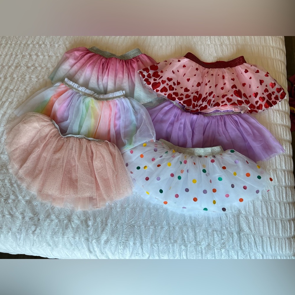 Okie Dokie Disney Baby Toddler Girls Tulle Skirt Tutu Bundle Size 12-18 18-24M